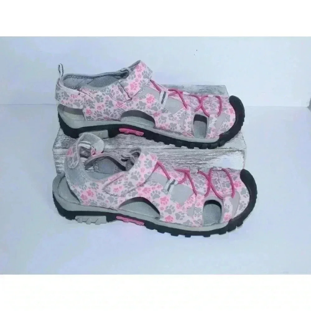 Animal Rescue Walking Paws Sport Vegan Sandals Dog & Cat Paws Women's Size 10 - Picture 5 of 12